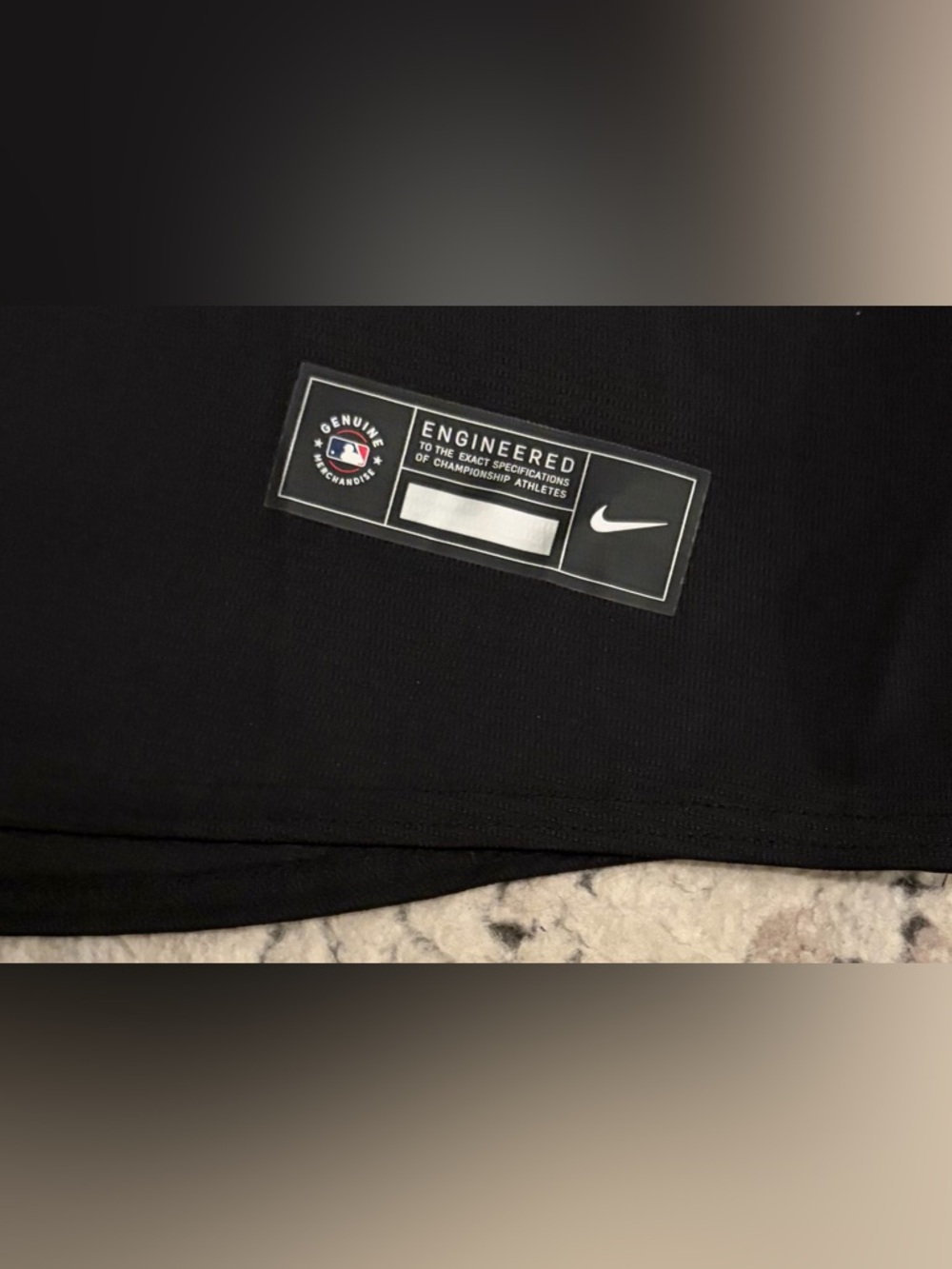 Nike Authentic San Francisco Giants Black MLB Baseball Jersey Men's Sz: 3XL - Picture 3 of 5